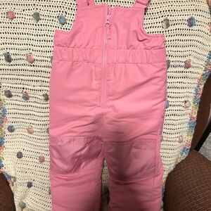 2T Pink Kids Snow Suit